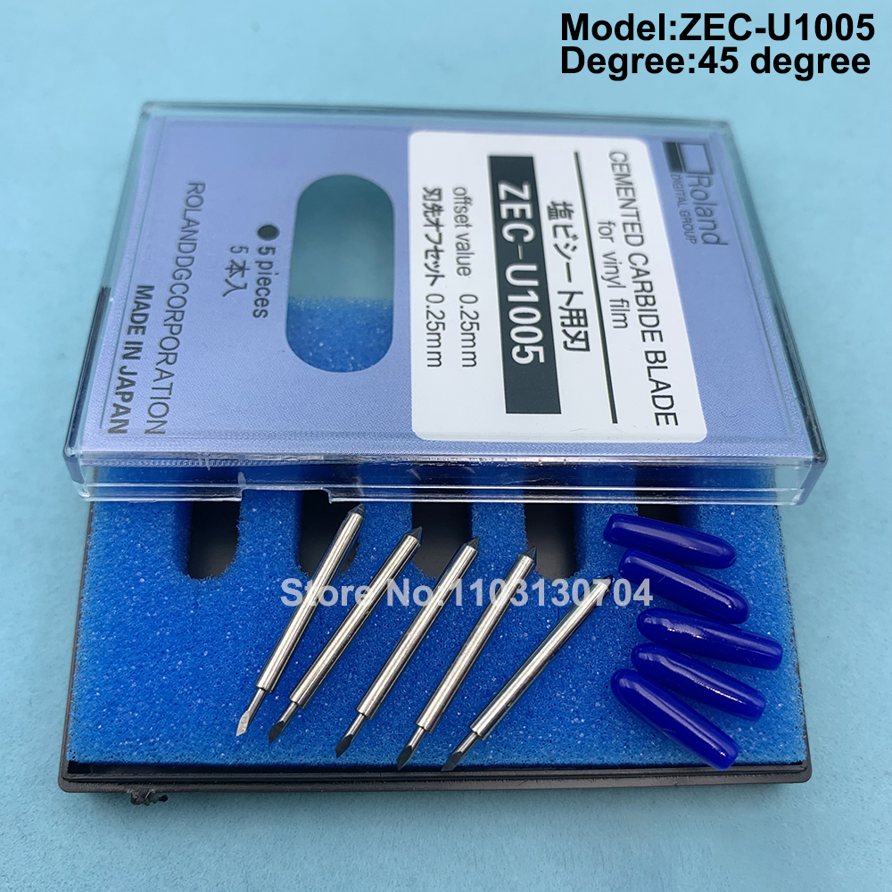 Cutting Plotter Blade - 5PCS Imported 45 Degree Roland Cutting