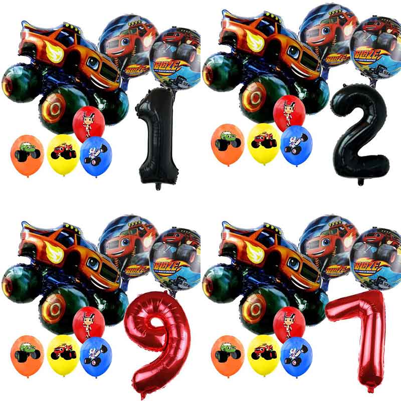 Foil Transfer Machine - Large Car Blaze Monster Balloon Boy
