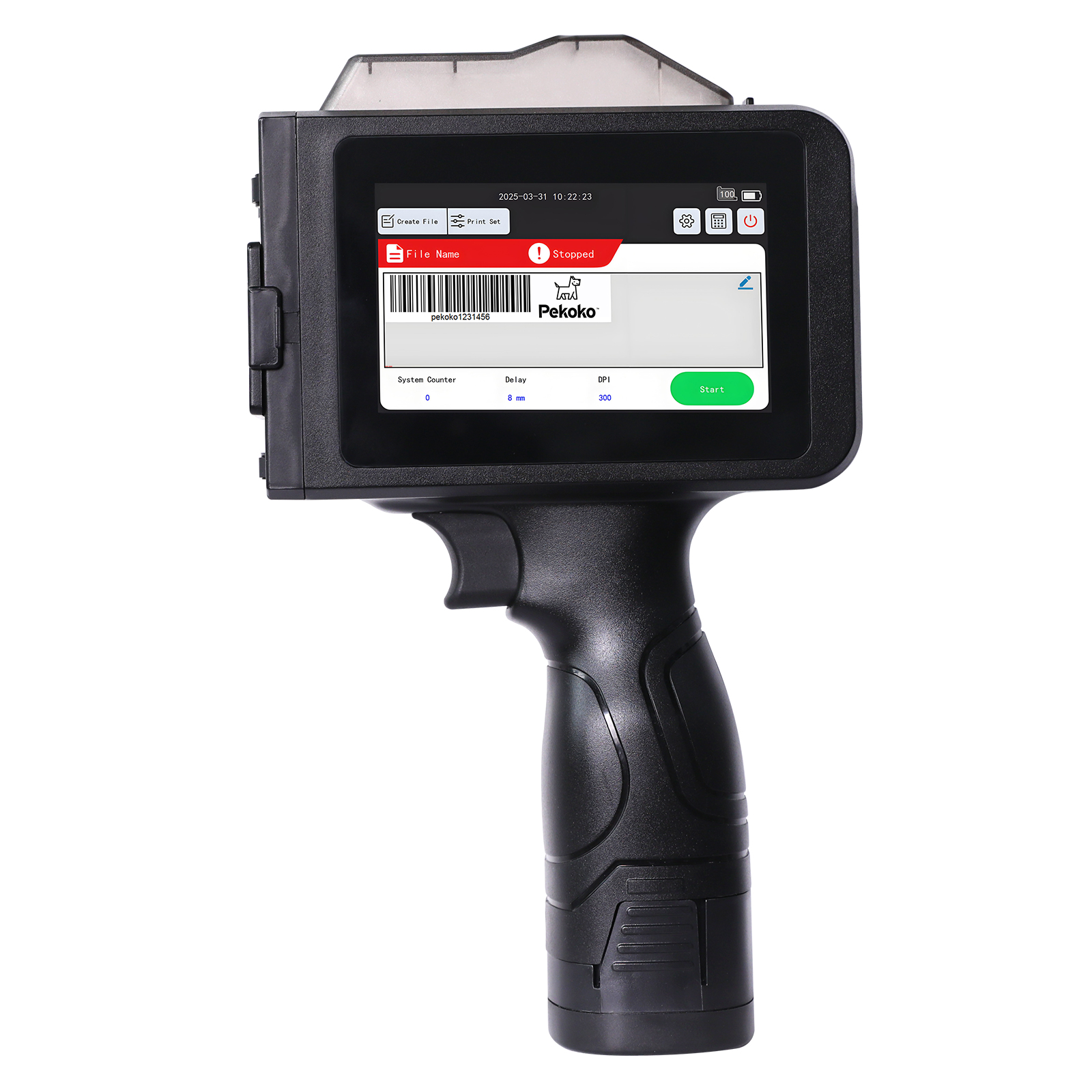 Commercial Printing Images - Meenjet M9 Portable Inkjet Printer Wireless