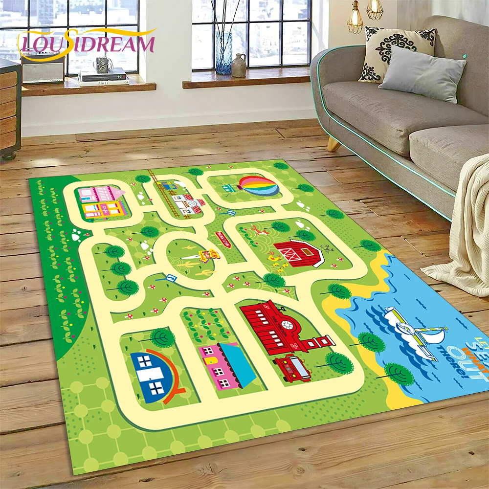City Traffic Road Map Runway C - Commercial Road Printing 리뷰 및 가격