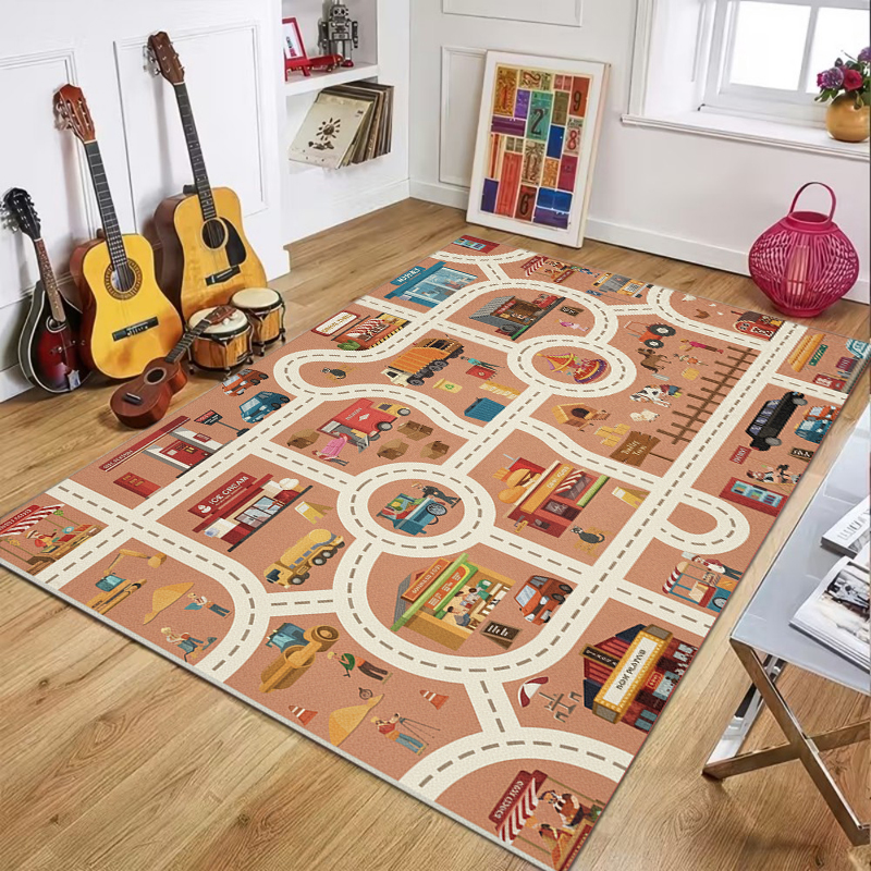Kids City Road Map Print Non S - Commercial Road Printing 리뷰 및 가격