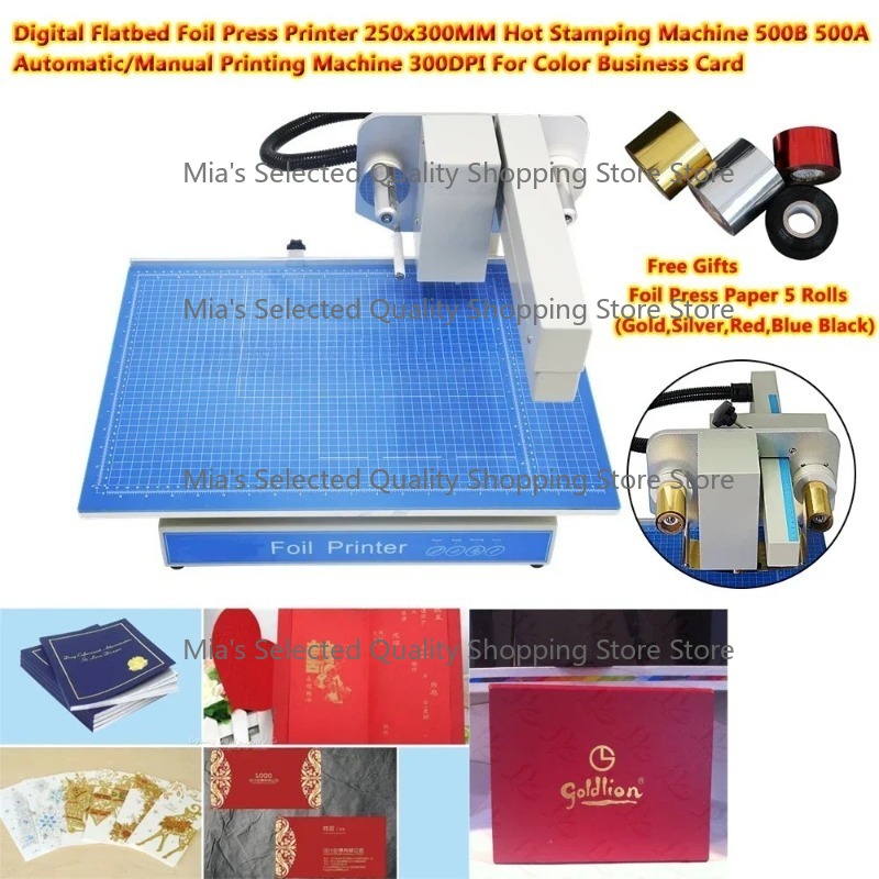 500B 500A Automatic/Manual Hea - Foil Transfer Machine 리뷰 및 가격