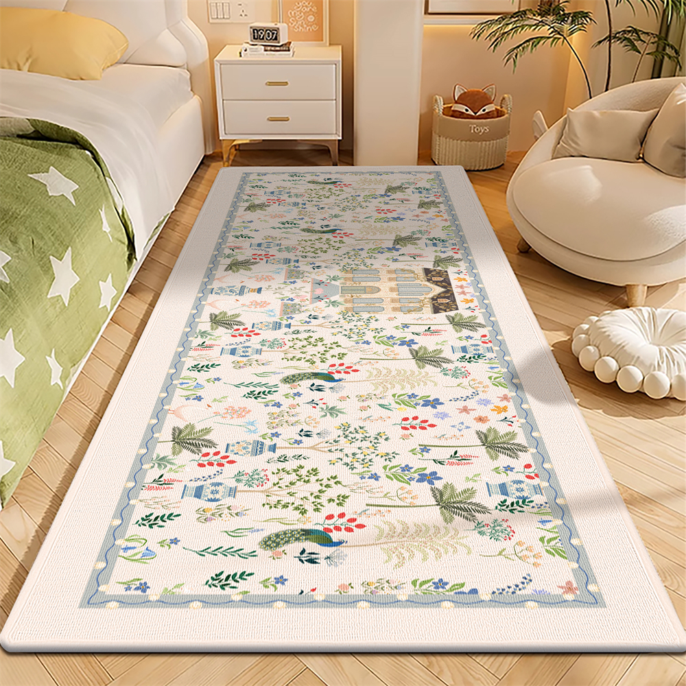 French Style Bedroom Carpet Lo - Commercial Fabric Printing 리뷰 및 가격