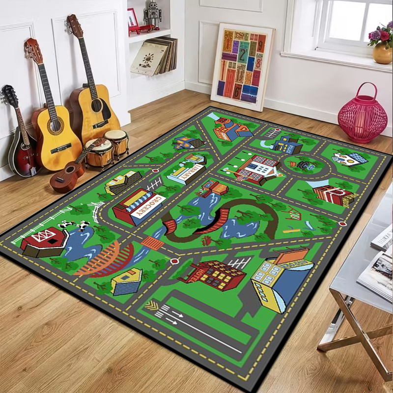 Kids City Road Map Print Non S - Commercial Road Printing 리뷰 및 가격