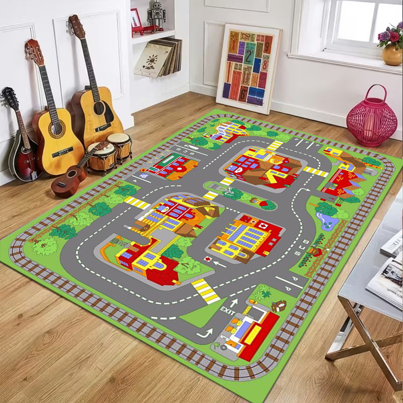 Kids City Road Map Print Non S - Commercial Road Printing 리뷰 및 가격