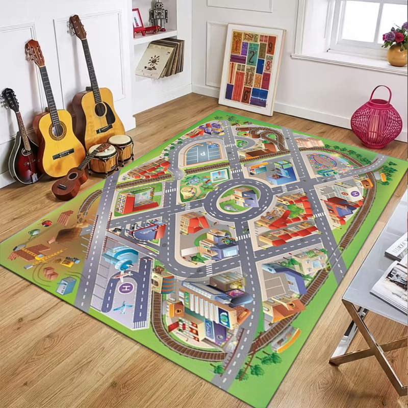 Kids City Road Map Print Non S - Commercial Road Printing 리뷰 및 가격