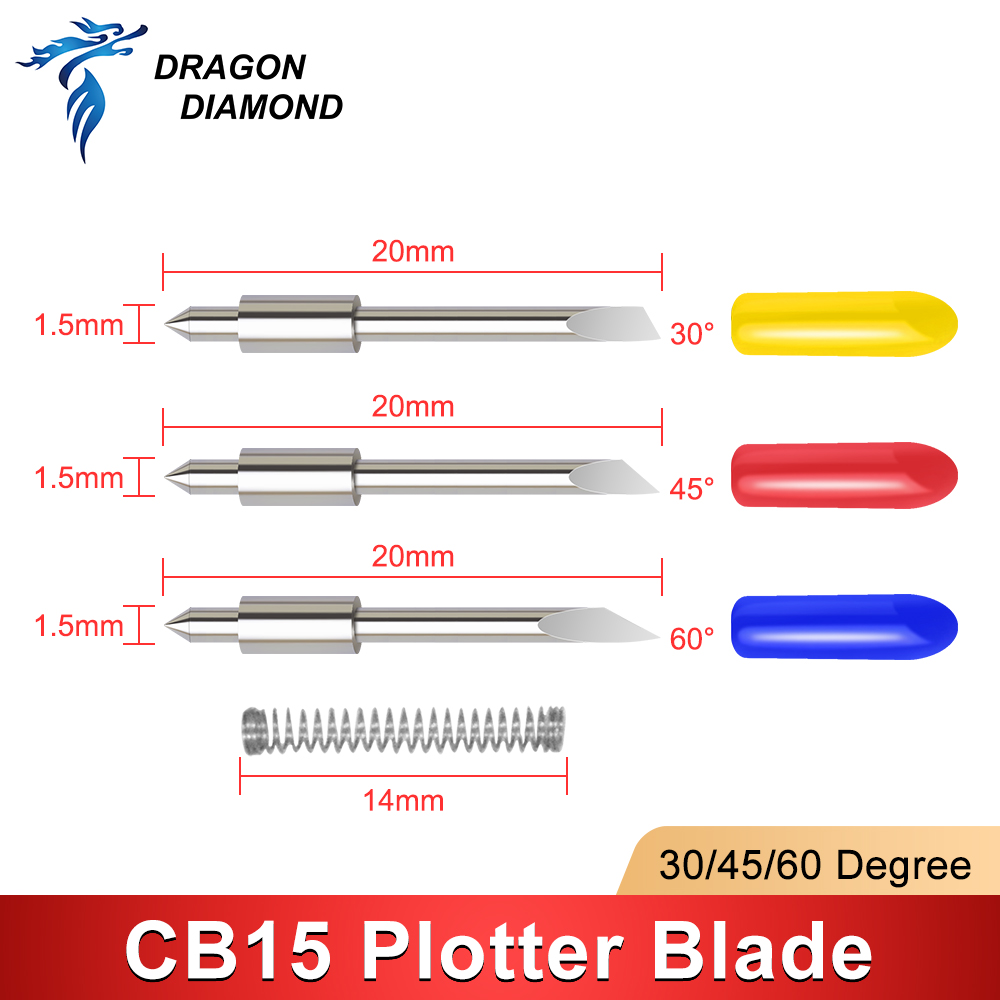 DRAGON DIAMOND 5 PCS 30/45/60  - Cutting Plotter Blade 리뷰 및 가격