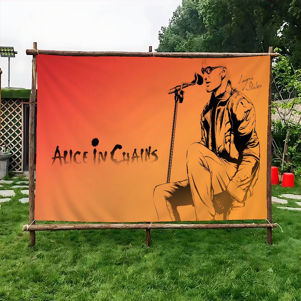Retro Music Alice In Chains Ad - Commercial Printing Company 리뷰 및 가격