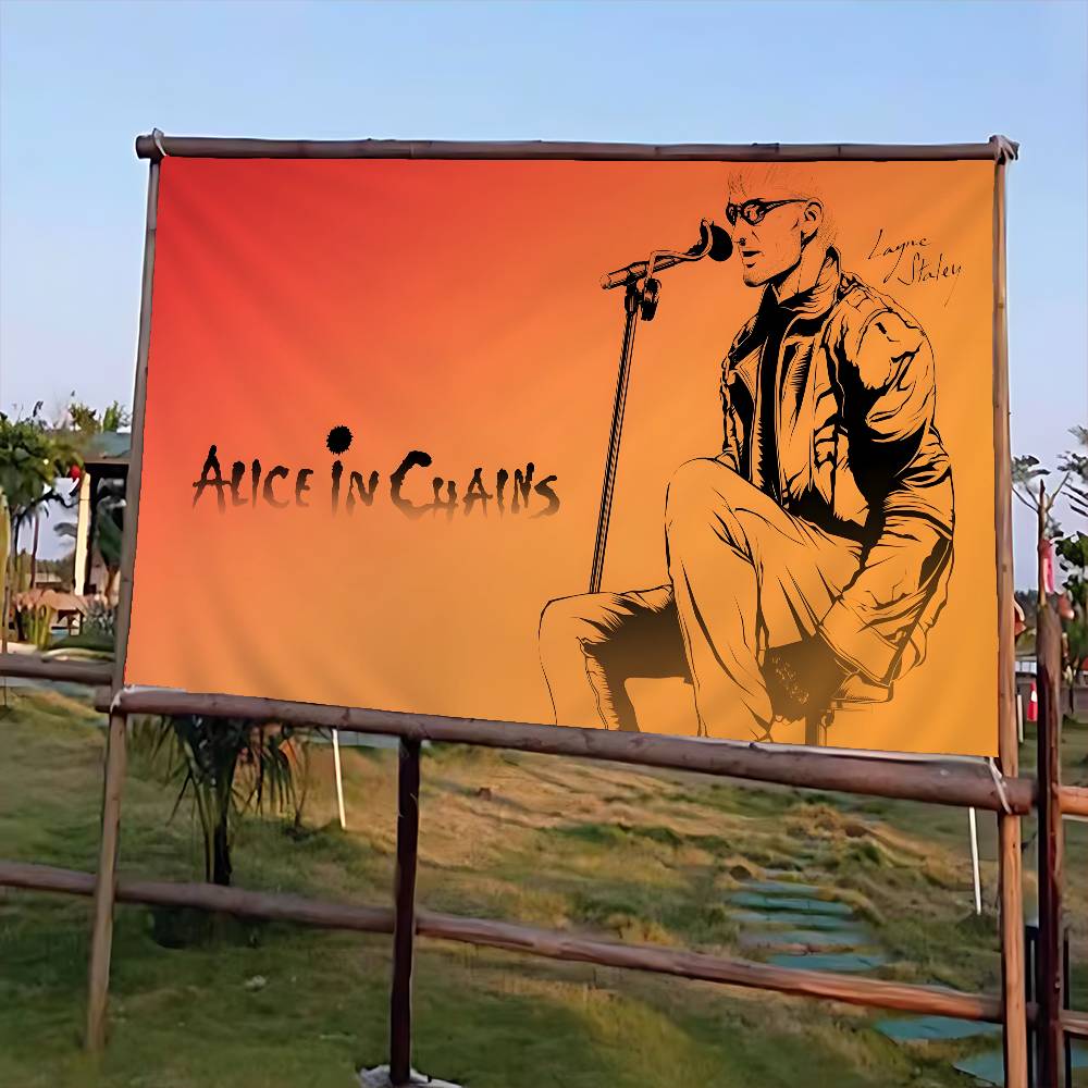 Retro Music Alice In Chains Ad - Commercial Printing Company 리뷰 및 가격
