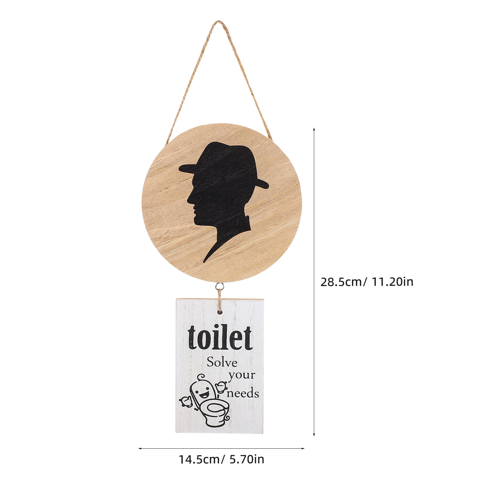 Men and Women Wooden Restroom  - Commercial Printing Definition 리뷰 및 가격