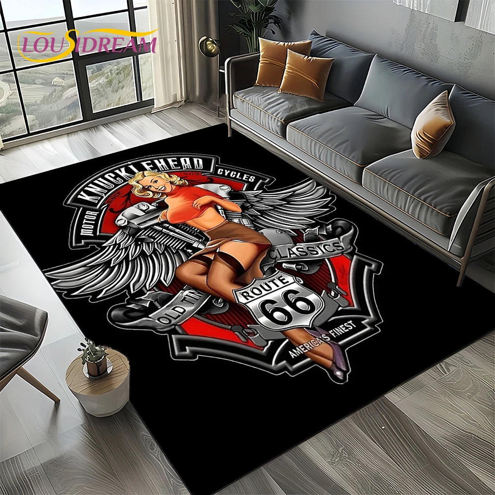 Route 66 Retro America Histori - Commercial Road Printing 리뷰 및 가격