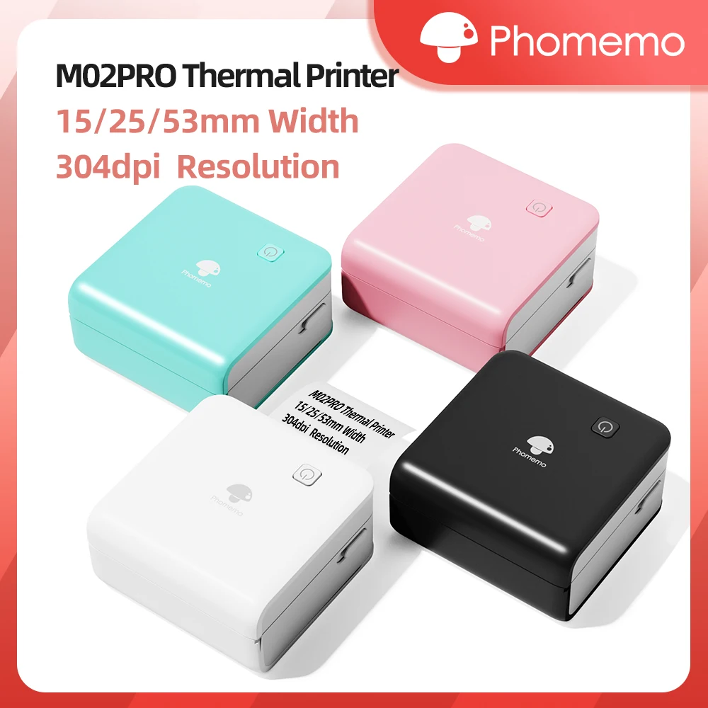 Phomemo M02Pro Mini Portable P - Commercial Printing Labels 리뷰 및 가격