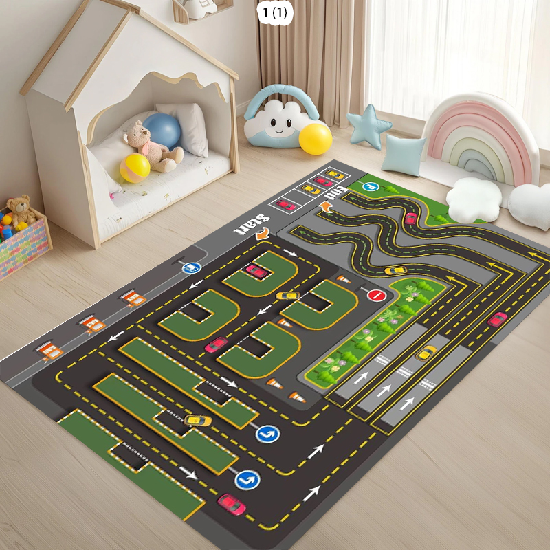 City Road Track Print Area Rug - Commercial Road Printing 리뷰 및 가격
