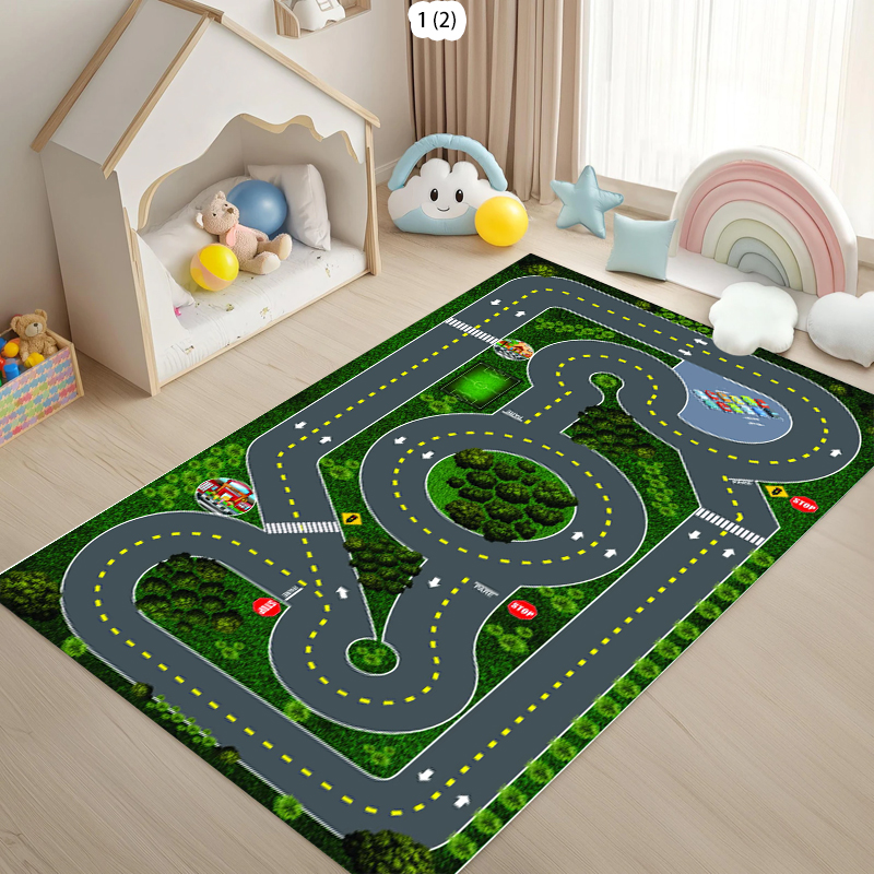 City Road Track Print Area Rug - Commercial Road Printing 리뷰 및 가격
