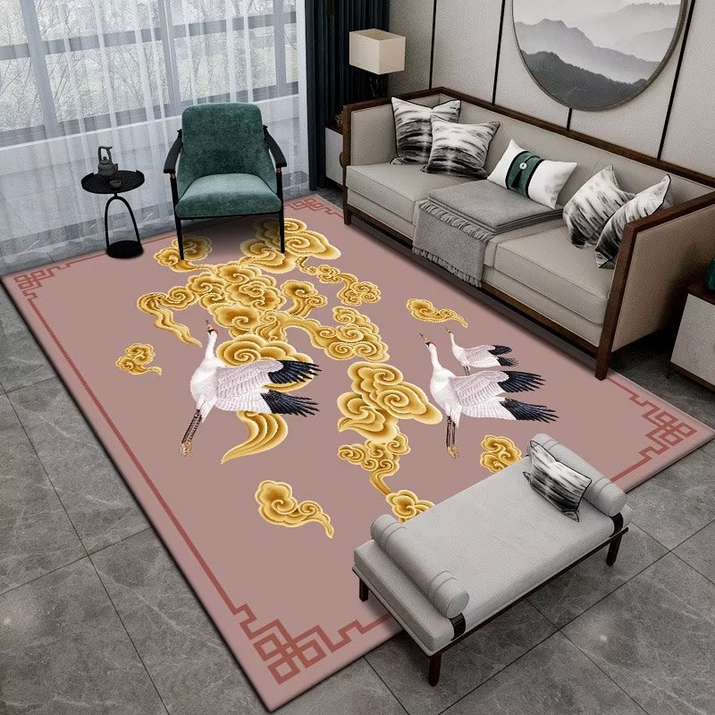 Chinese Style Flower Carpet fo - Commercial Fabric Printing 리뷰 및 가격
