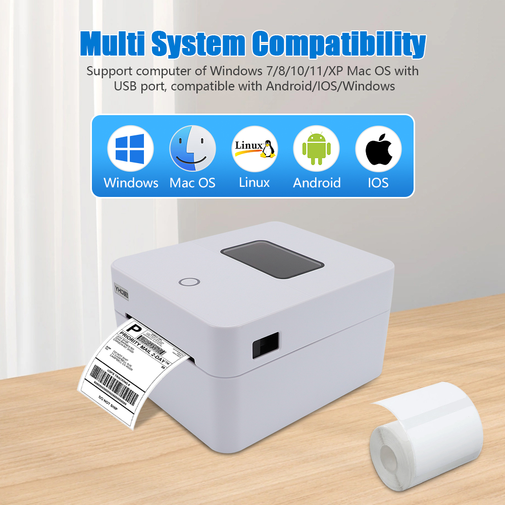 YHDAA 4 Inch Thermal Shipping  - Commercial Printing Options 리뷰 및 가격