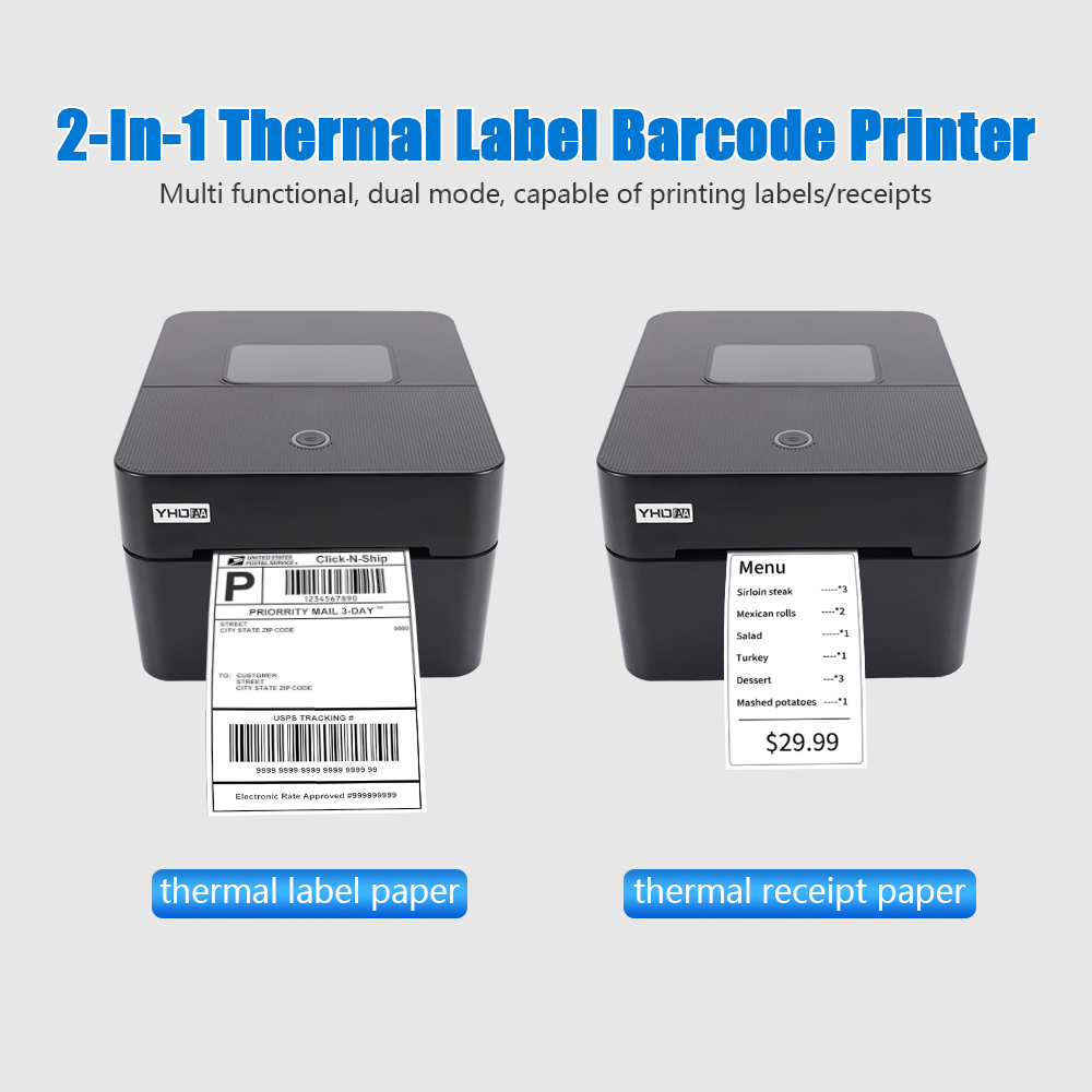 YHDAA 4 Inch Thermal Shipping  - Commercial Printing Options 리뷰 및 가격