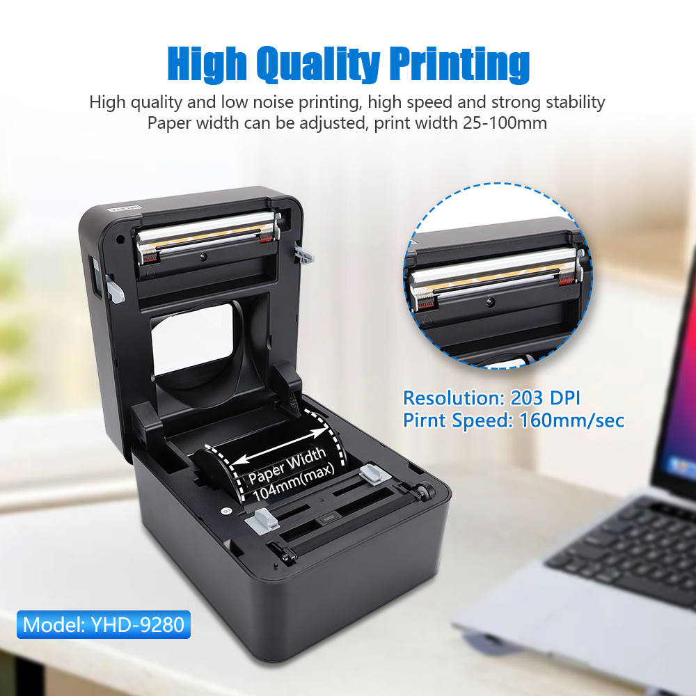 YHDAA 4 Inch Thermal Shipping  - Commercial Printing Options 리뷰 및 가격