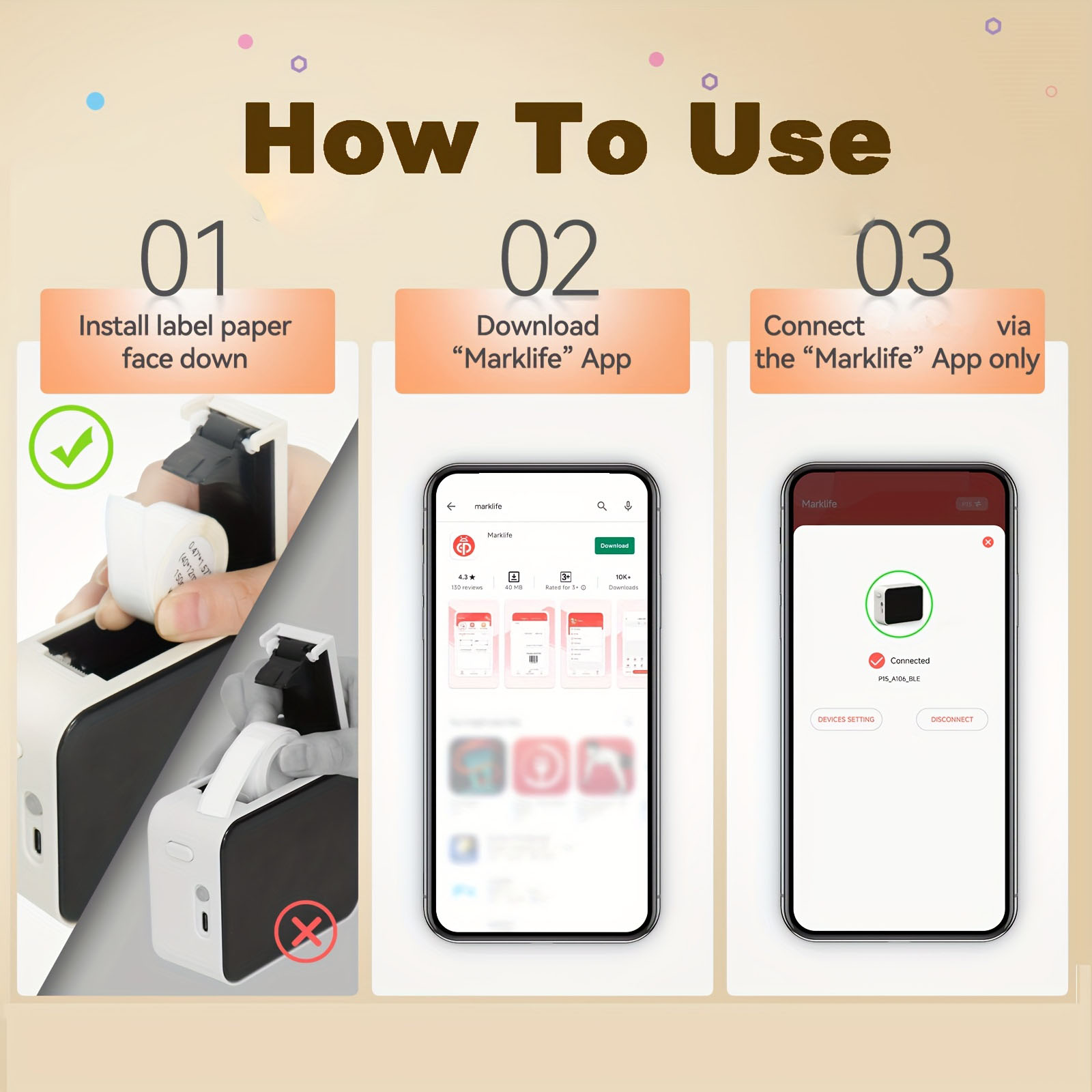 Marklife P15 Label Printer Por - Commercial Printing Labels 리뷰 및 가격