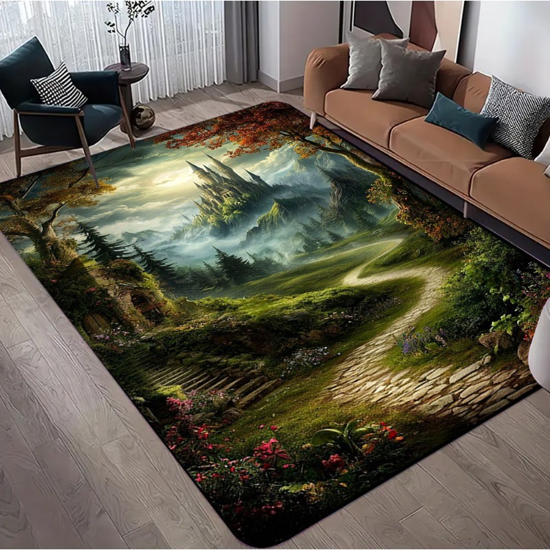 3D Optical Illusion Forest Pri - Commercial Road Printing 리뷰 및 가격