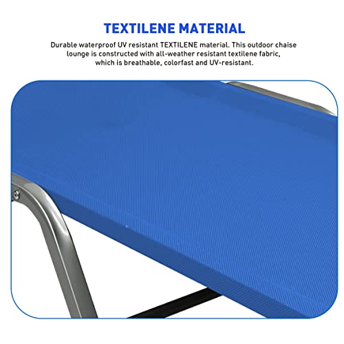 Blue Aluminum 6-Position Adjus - Commercial Fabric Printing 리뷰 및 가격