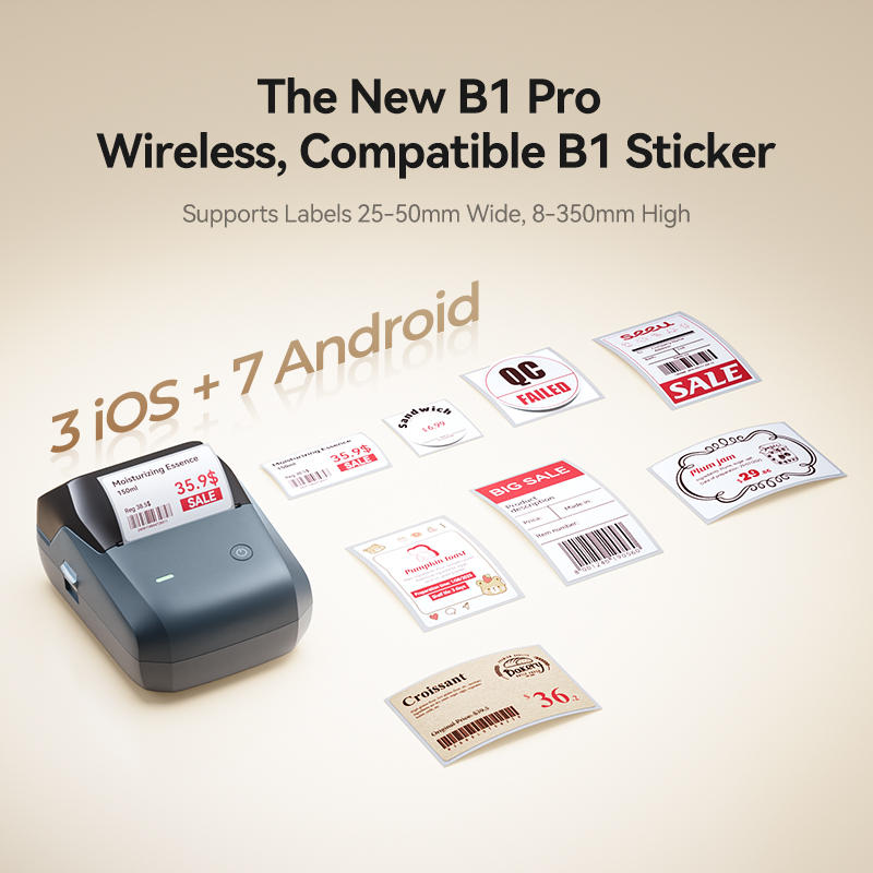 Niimbot B1 Pro Label Printer 3 - Commercial Printing Definition 리뷰 및 가격