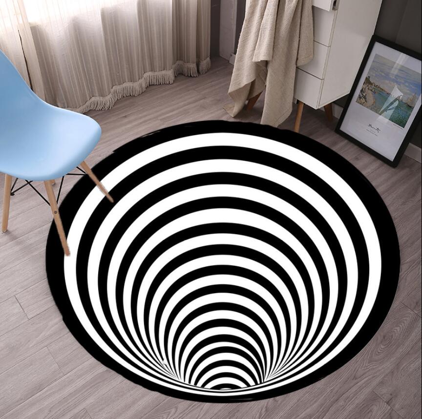Geometric Bedroom Rugs Black W - Commercial Fabric Printing 리뷰 및 가격