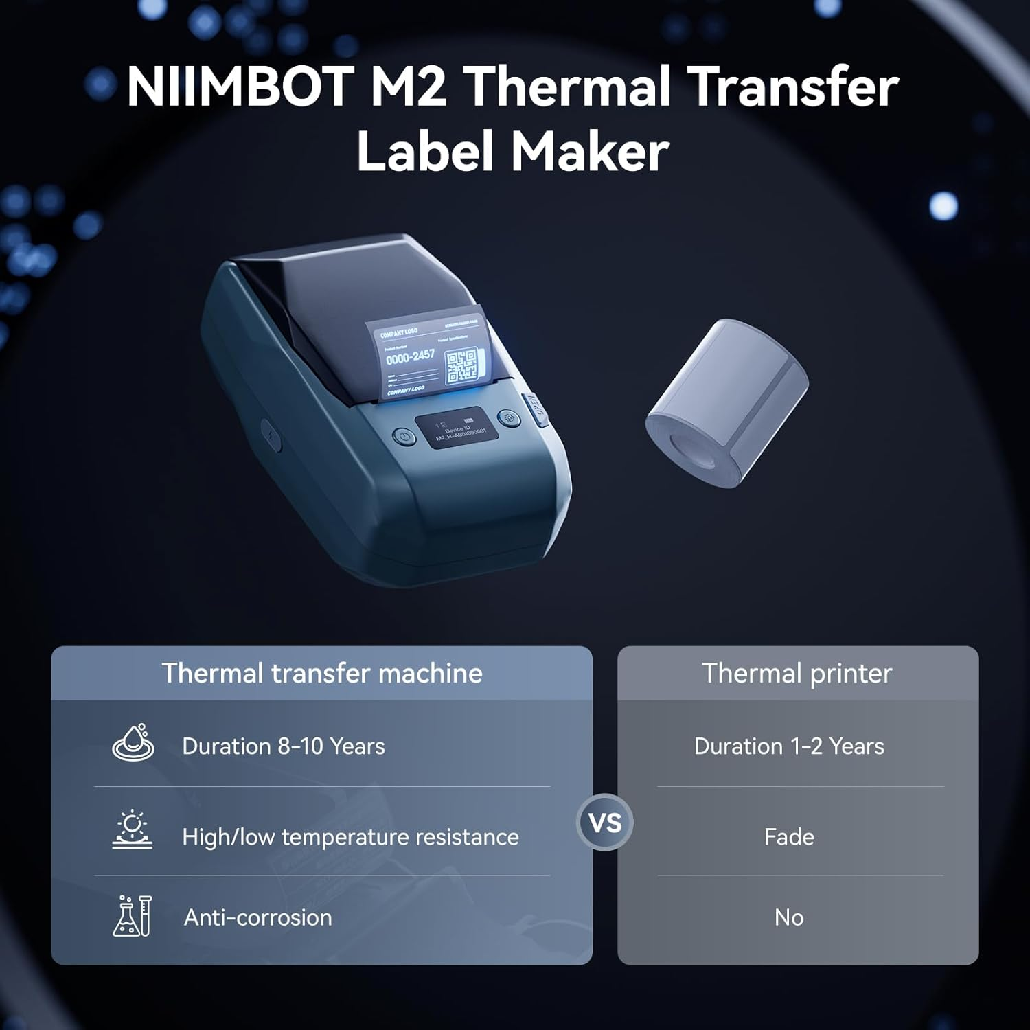 300dpi M2 Niimbot Portable The - Commercial Printing Labels 리뷰 및 가격