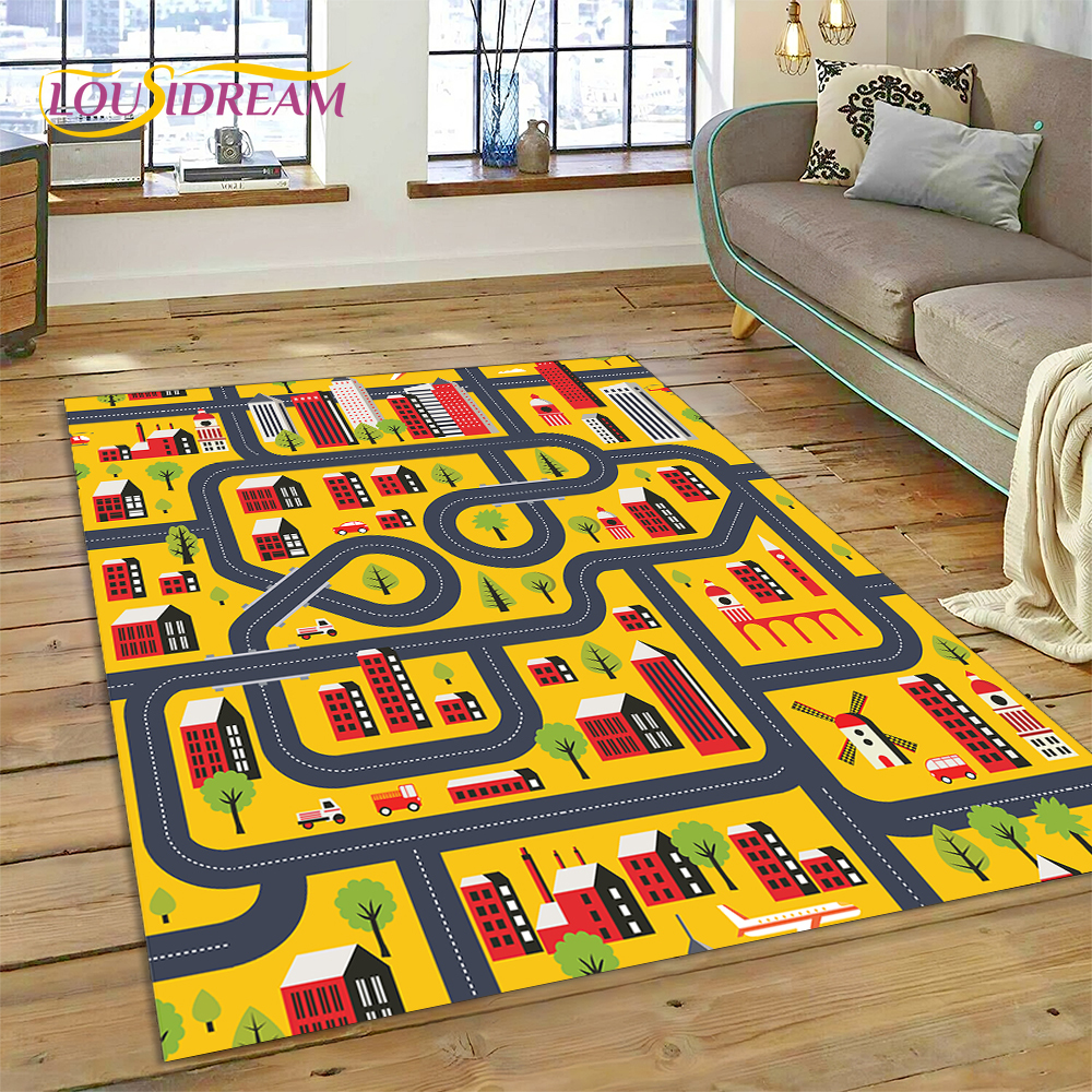 3D City Traffic Road Map Child - Commercial Road Printing 리뷰 및 가격
