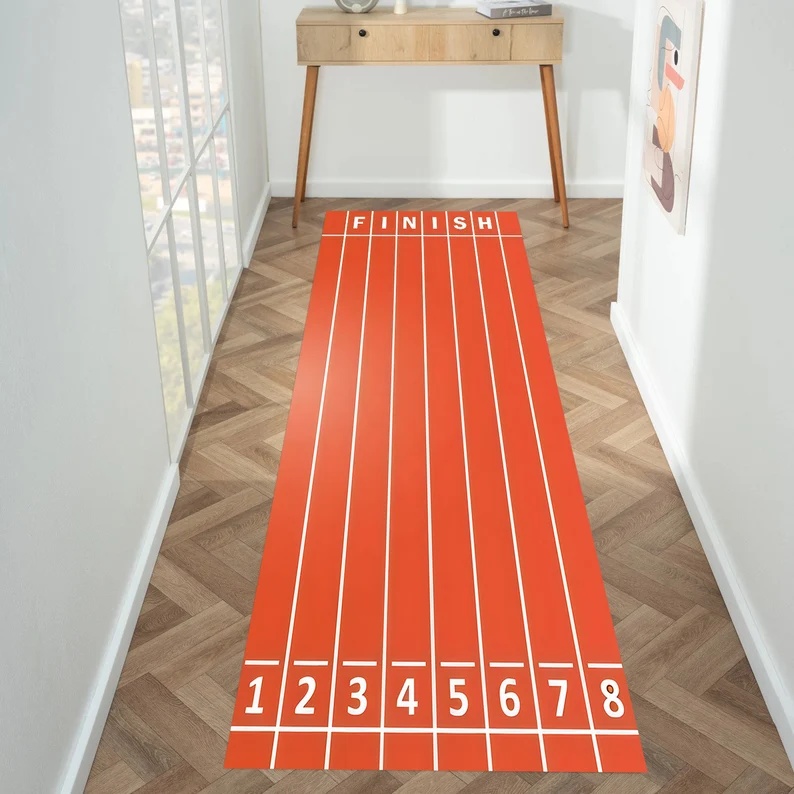 Racing Track Runner Rug City R - Commercial Road Printing 리뷰 및 가격