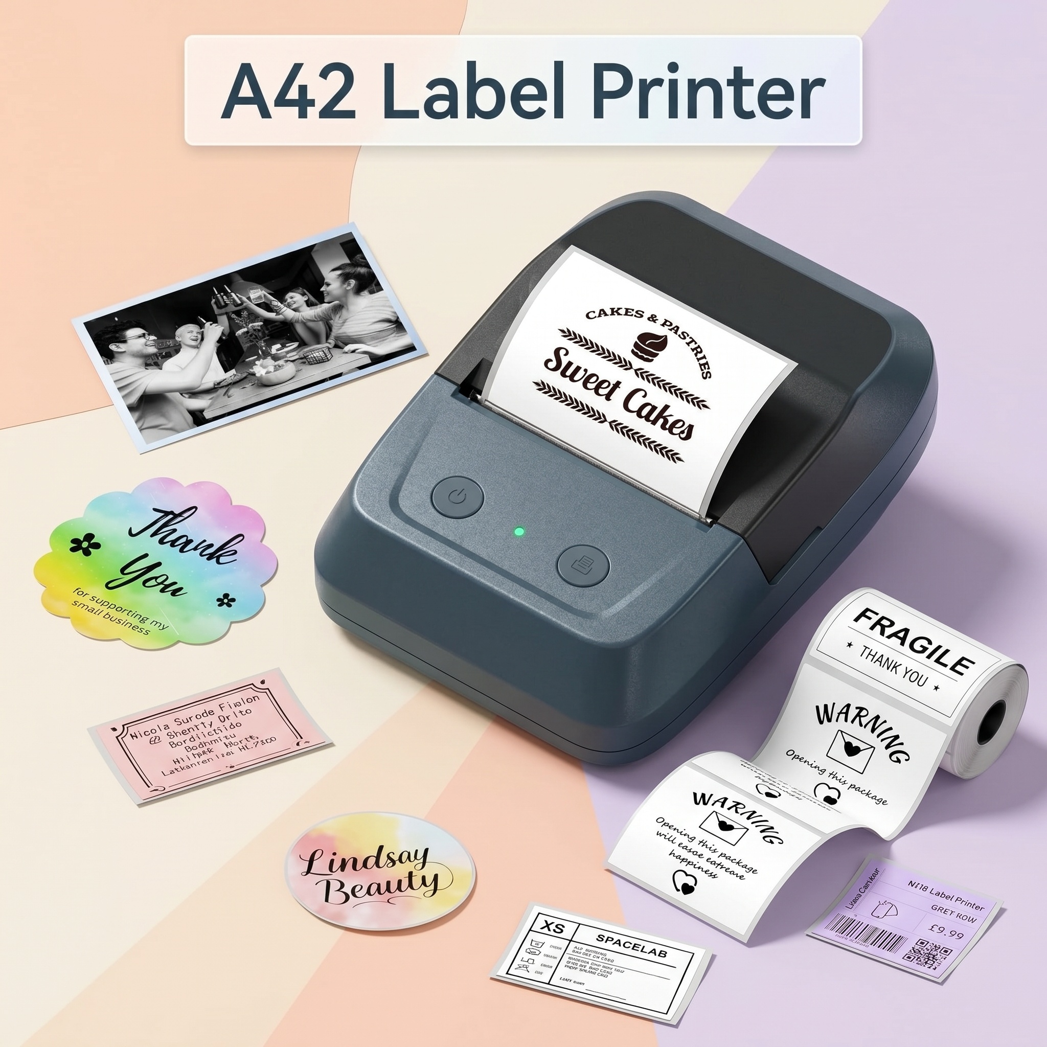50mm Width Thermal Label Maker - Commercial Printing Labels 리뷰 및 가격